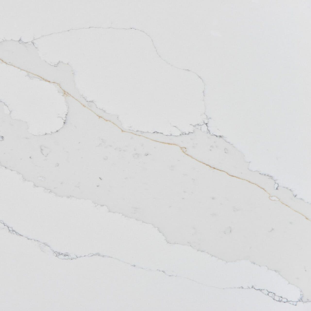 Calacatta Gold quartz kitchen worktop — Stoneone